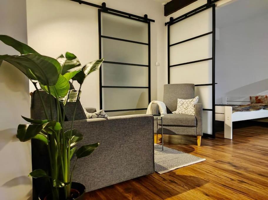 Loft W Starej Wozowni Apartman Krynica-Zdrój Kültér fotó